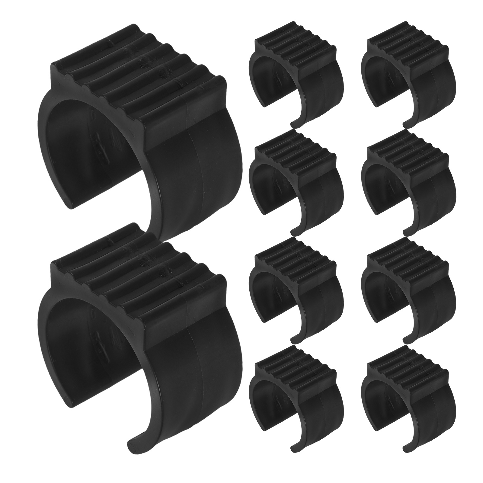 Outdoor Furniture Glides - 20 Stück Hängemattenständer-Fußpolster, 38–42 mm, U-förmige