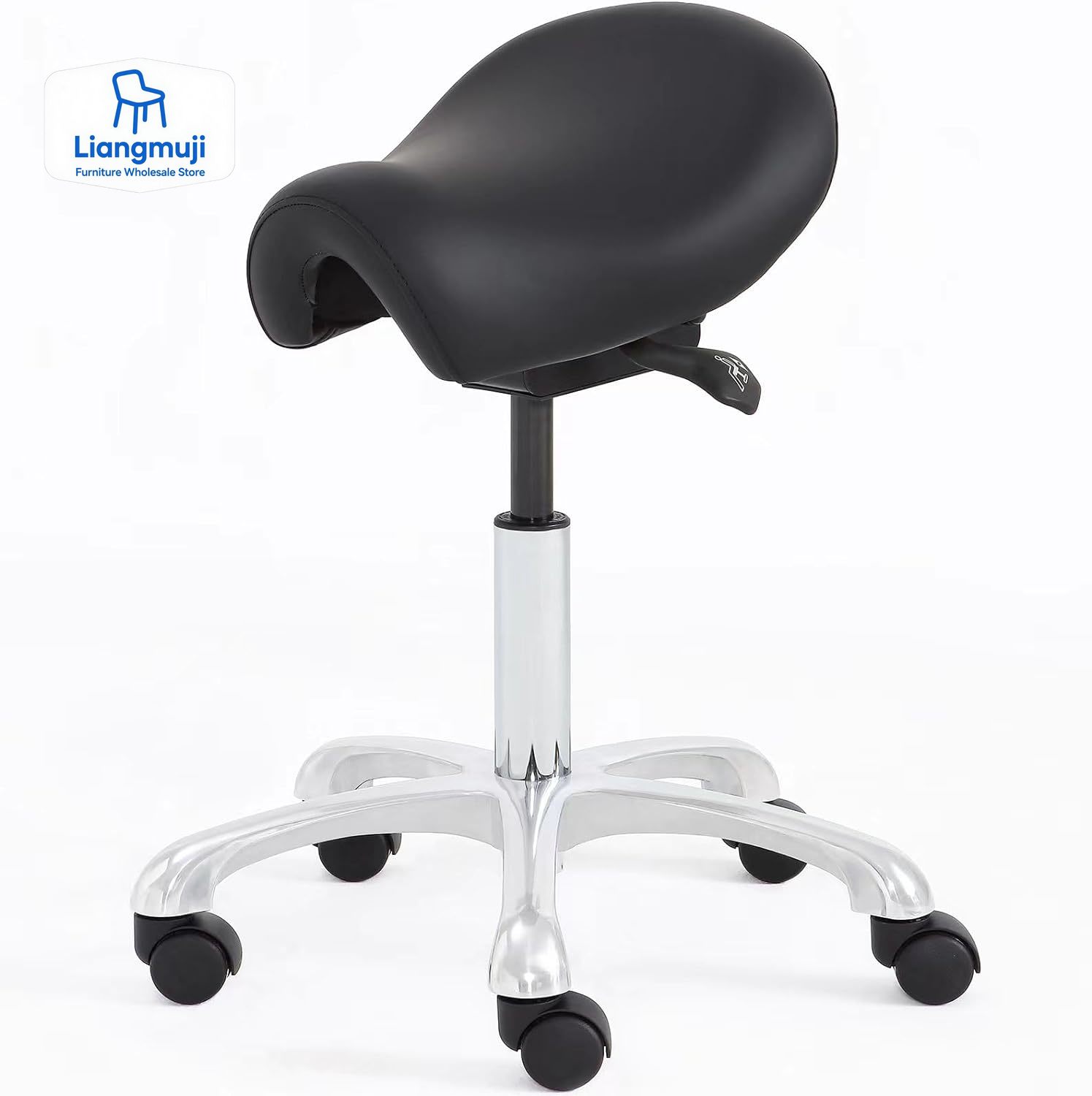 Outdoor Furniture Glides - Sattelstuhl – Verstellbarer Sattelhocker für Salon