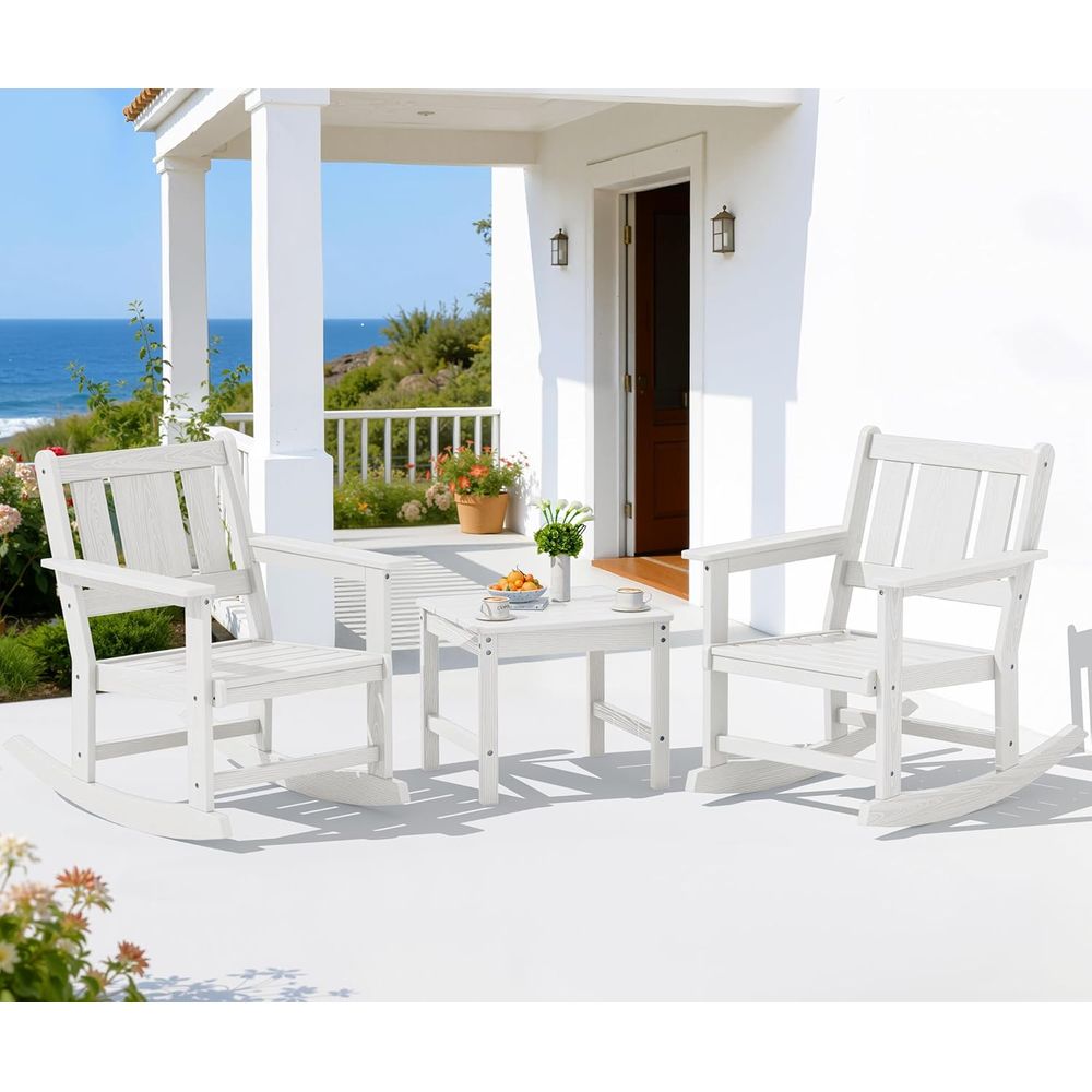 Outdoor-Schaukelstühle Set aus – Outdoor Furniture Ofo Bewertung und Preis