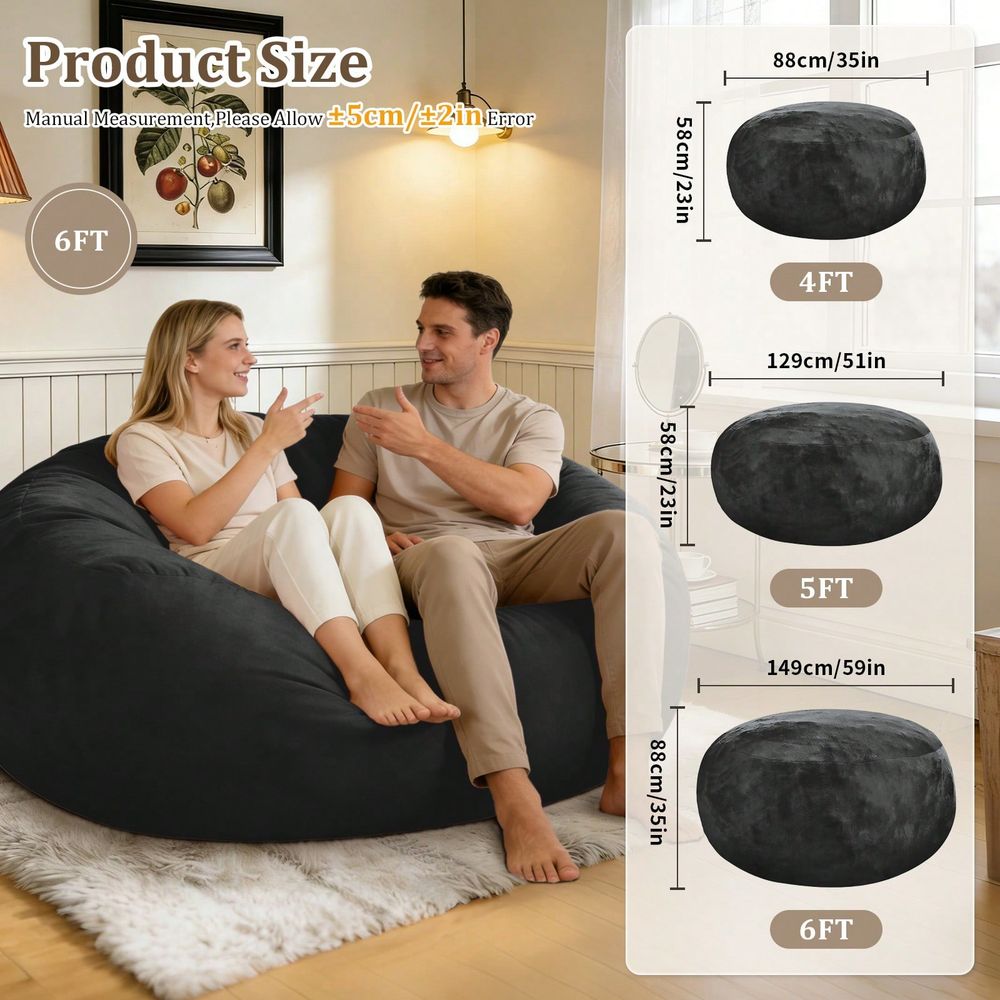 Sitzsack Grau, 4FT 5FT 6FT Wil – Outdoor Furniture Grey Bewertung und Preis