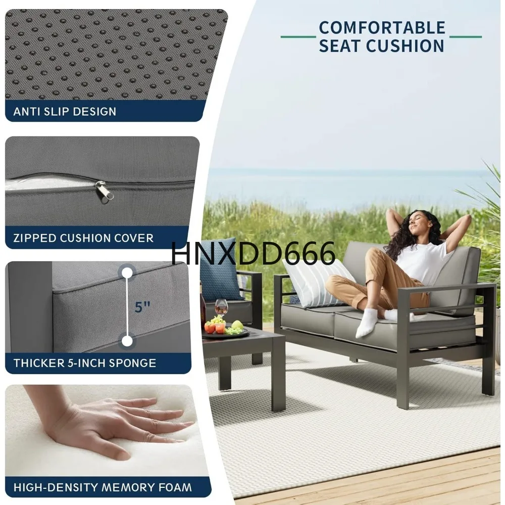 Gartenmöbel-Set mit Feuerstell – Outdoor Furniture Fire Pit Set Bewertung und Preis