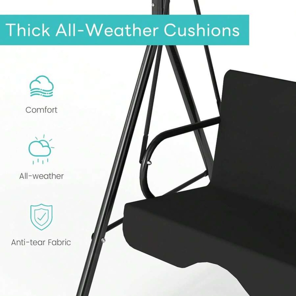 Outdoor-Terrassenschaukel mit  – Garden Swing Chair Bewertung und Preis
