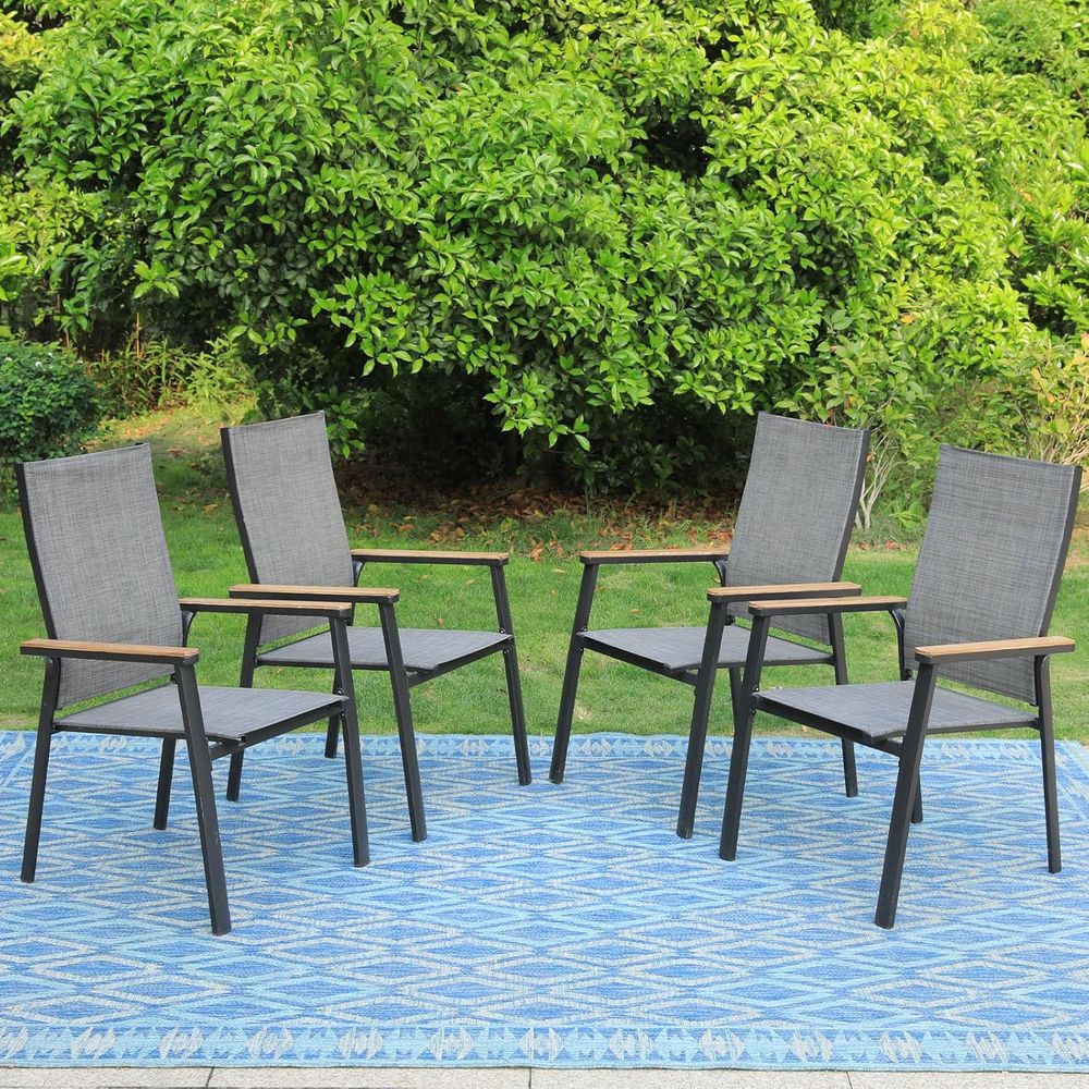 Stapelbare Esszimmerstühle für – Outdoor Furniture Ofo Bewertung und Preis