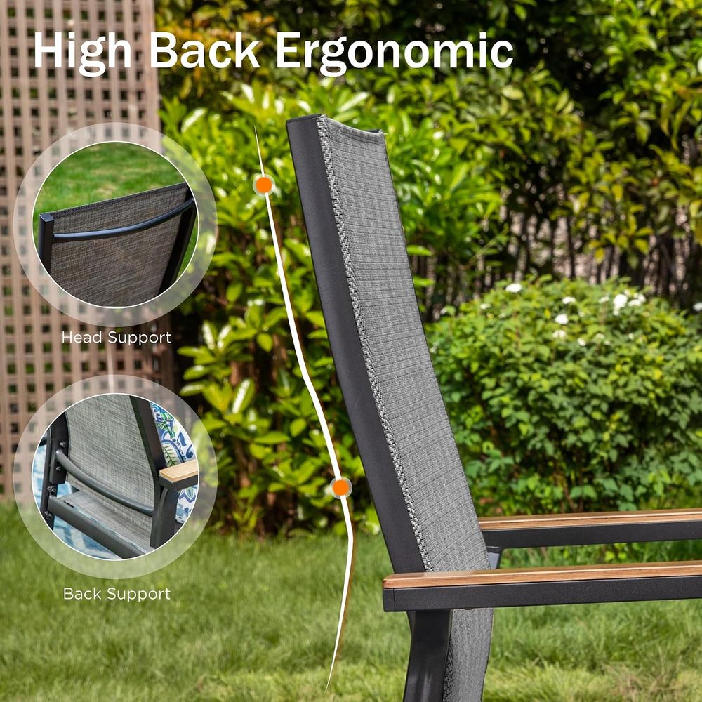 Stapelbare Esszimmerstühle für – Outdoor Furniture Ofo Bewertung und Preis