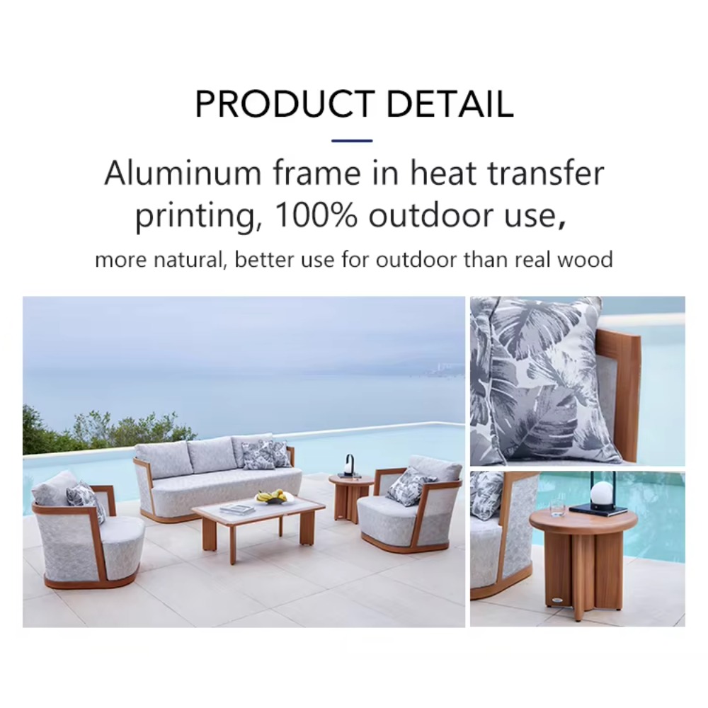Modernes Outdoor-Aluminium-Sof – Outdoor Furniture Quality Bewertung und Preis