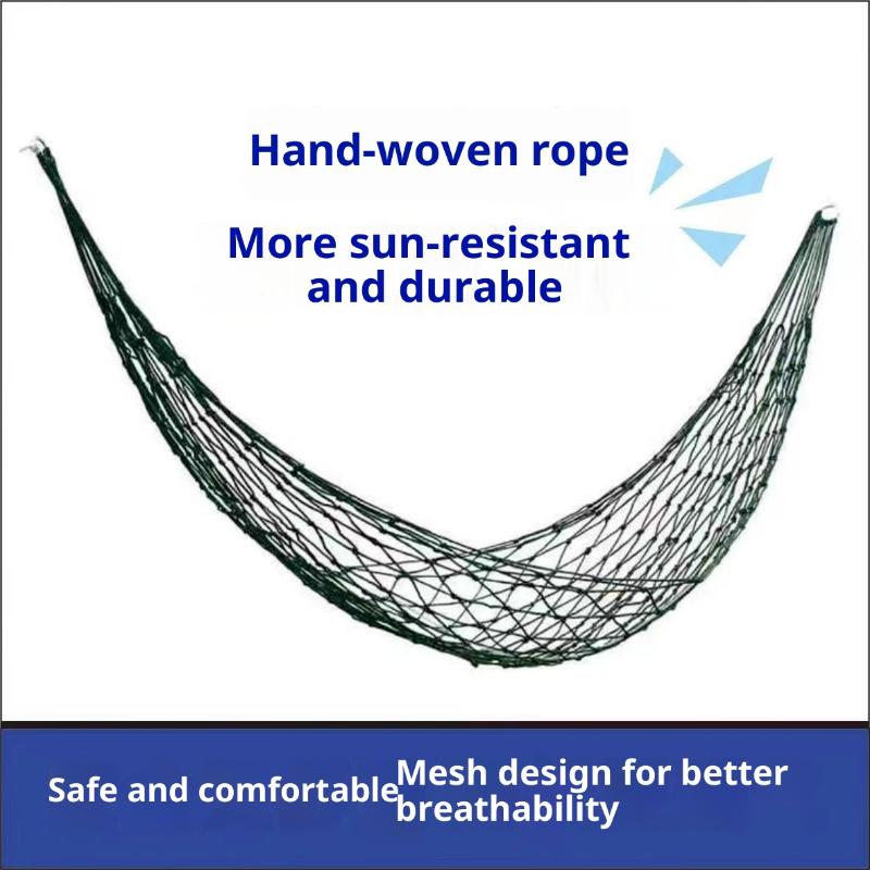 Verdickte Nylonseil-Hängematte – Garden Swing Chair Bewertung und Preis