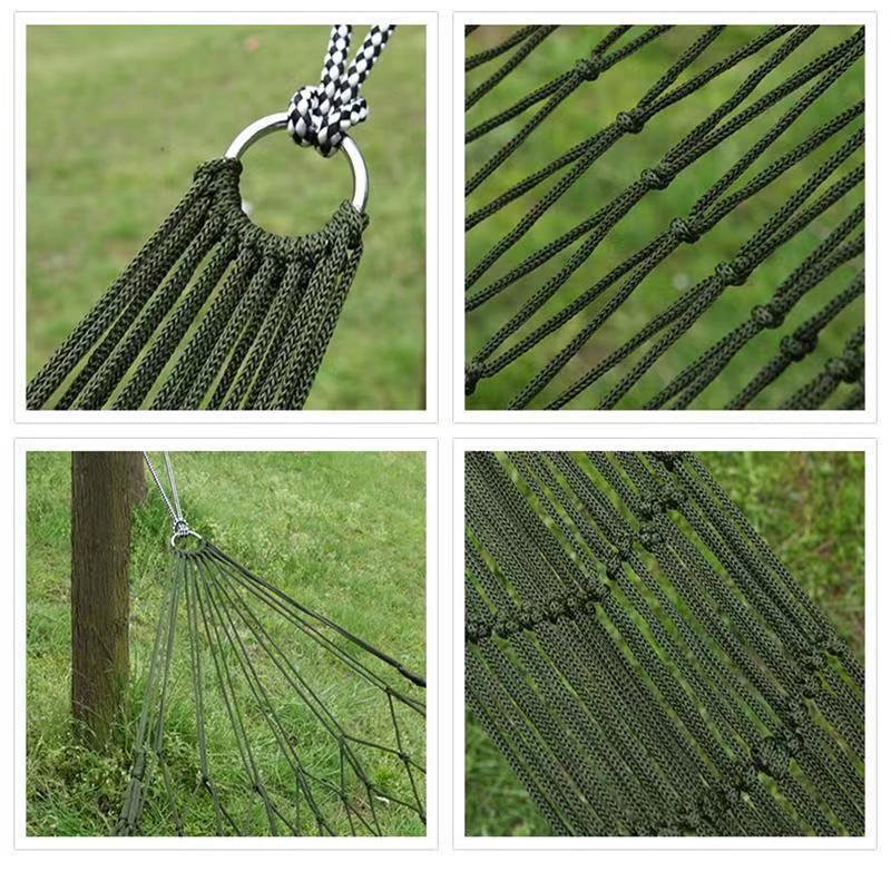 Verdickte Nylonseil-Hängematte – Garden Swing Chair Bewertung und Preis