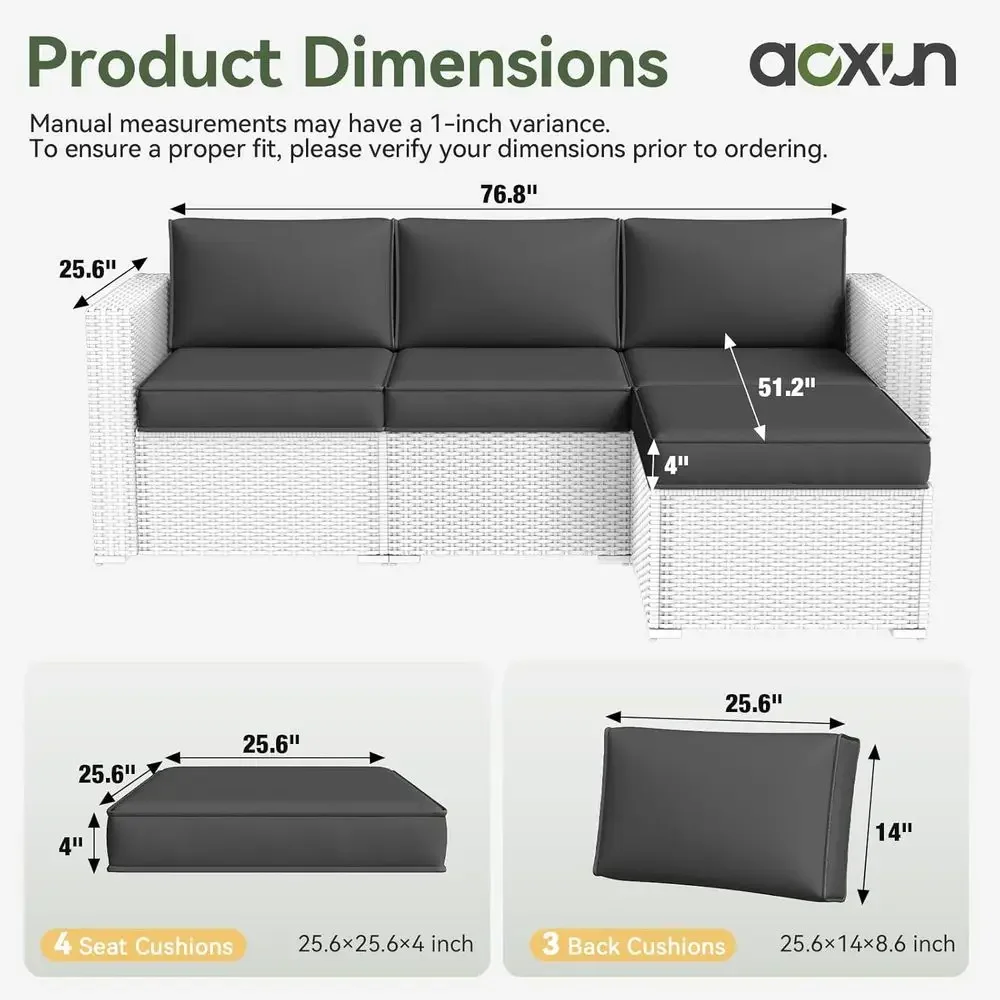 7-teiliges graues Outdoor-Möbe – Outdoor Furniture Grey Bewertung und Preis