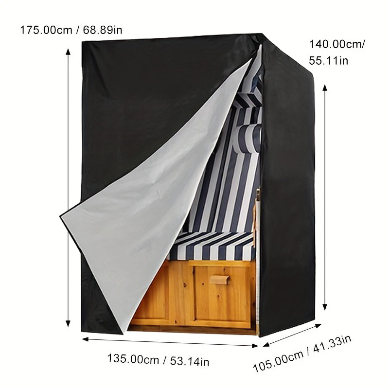 1-teilige schwarze Outdoor-Möb – Garden Swing Chair Bewertung und Preis
