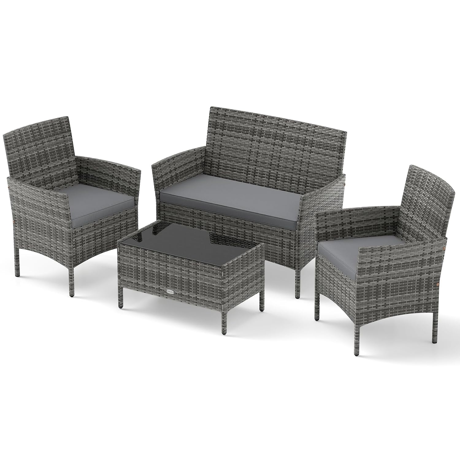 4-teiliges Gartenmöbel-Set – R – Outdoor Furniture Ofo Bewertung und Preis