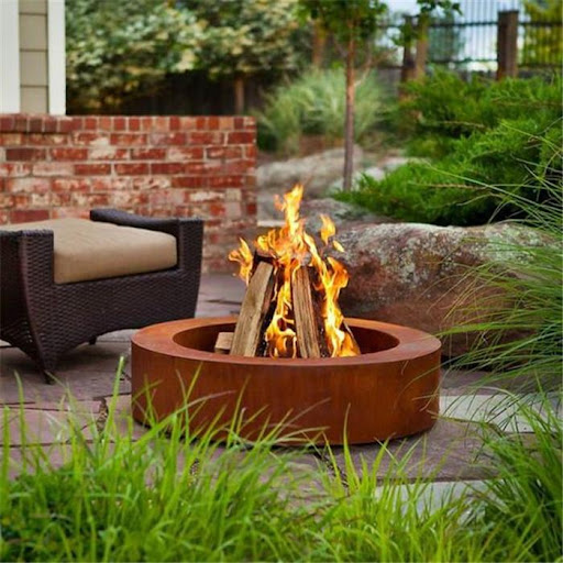 Outdoor-Sofa-Set mit Feuertisc – Outdoor Furniture Fire Pit Set Bewertung und Preis