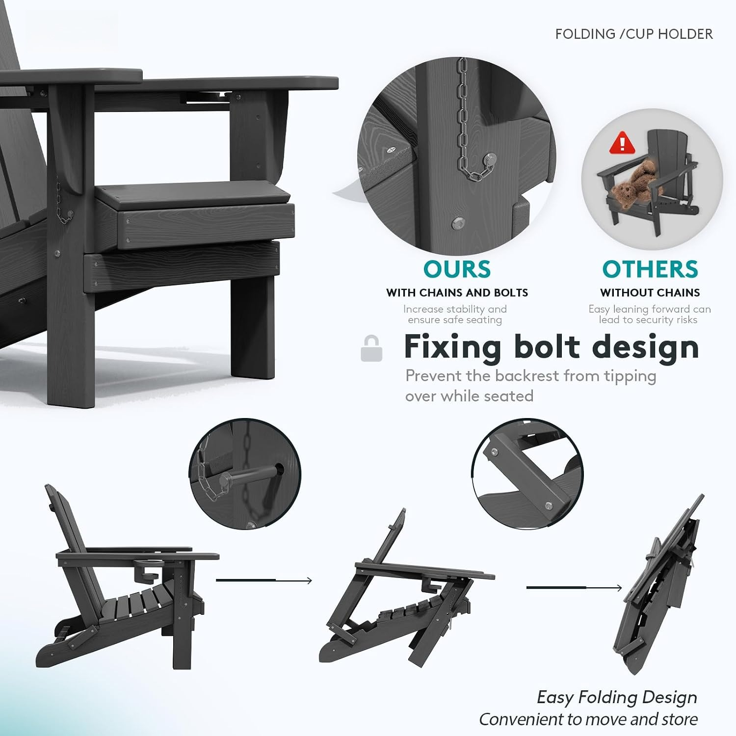 Outdoor-Klappstühle, 2er-Set,  – Outdoor Furniture Fire Pit Set Bewertung und Preis
