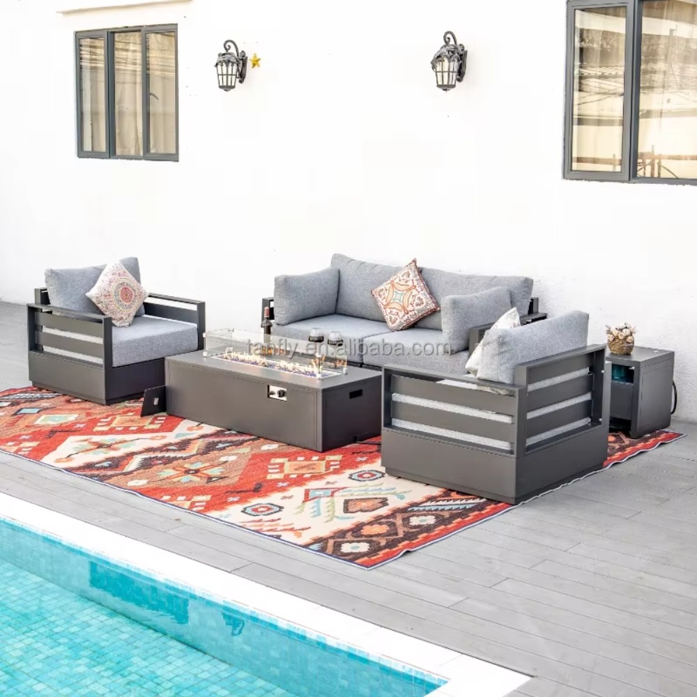 Villa Hotel Outdoor-Möbelset M – Outdoor Furniture Fire Pit Set Bewertung und Preis
