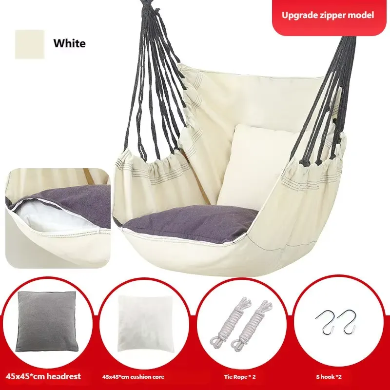 Canvas-Hängesessel mit Kissen  – Garden Swing Chair Bewertung und Preis